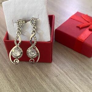 Elegant Silver Dangle Earrings